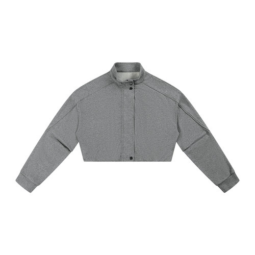 Elara Button-Front Knit Jacket