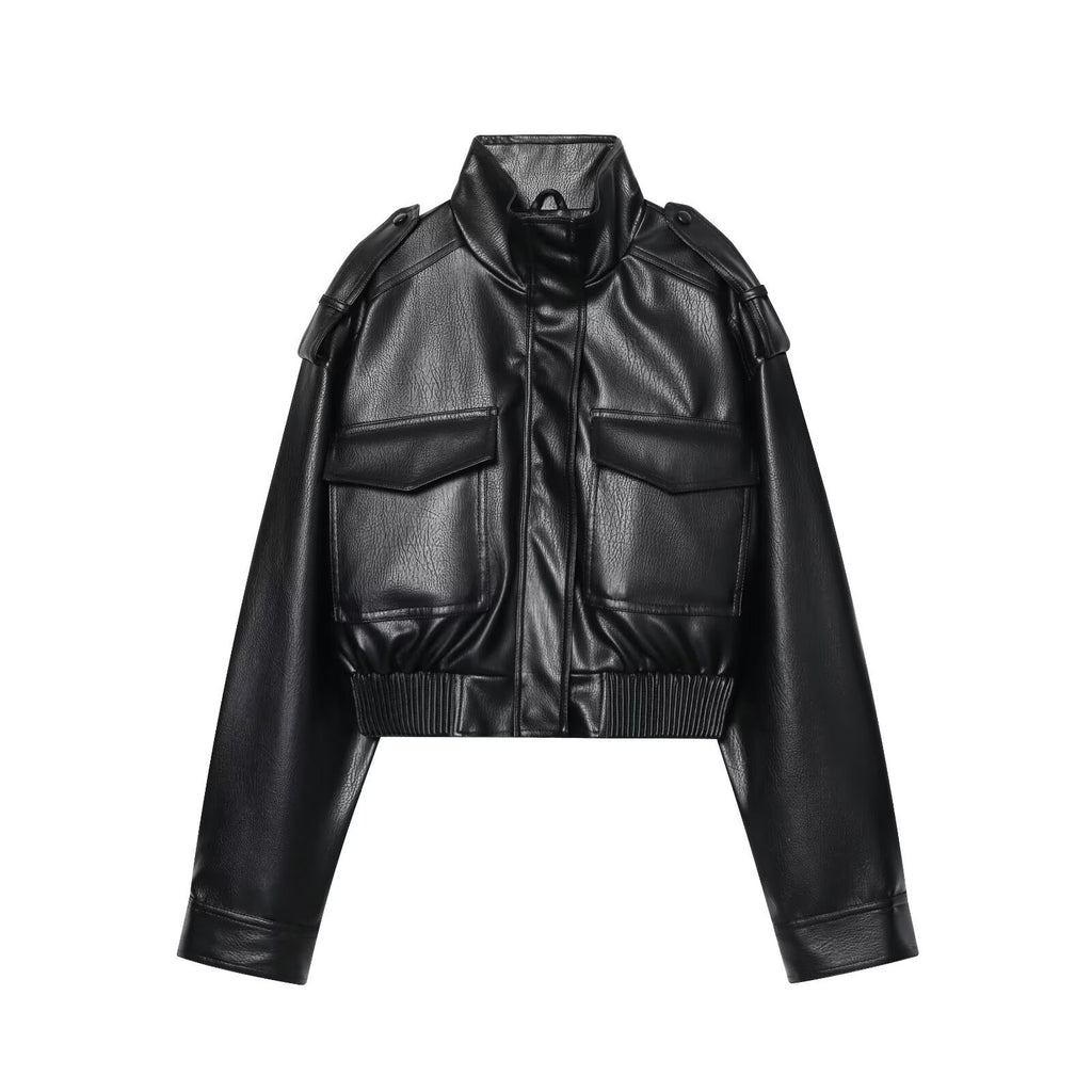 Retro Motorcycle Jacket for Women