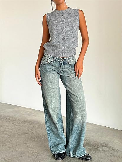 Womens Denim Trousers