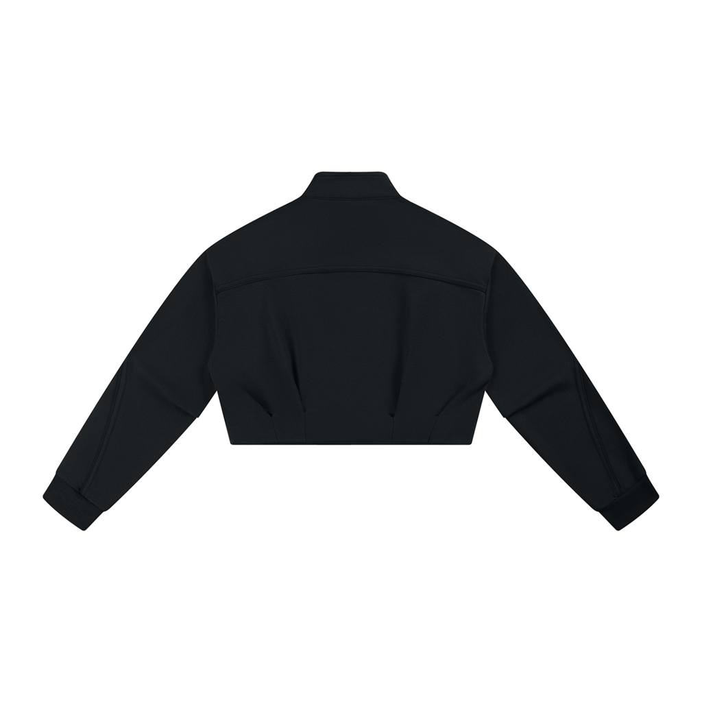 Elara Button-Front Knit Jacket