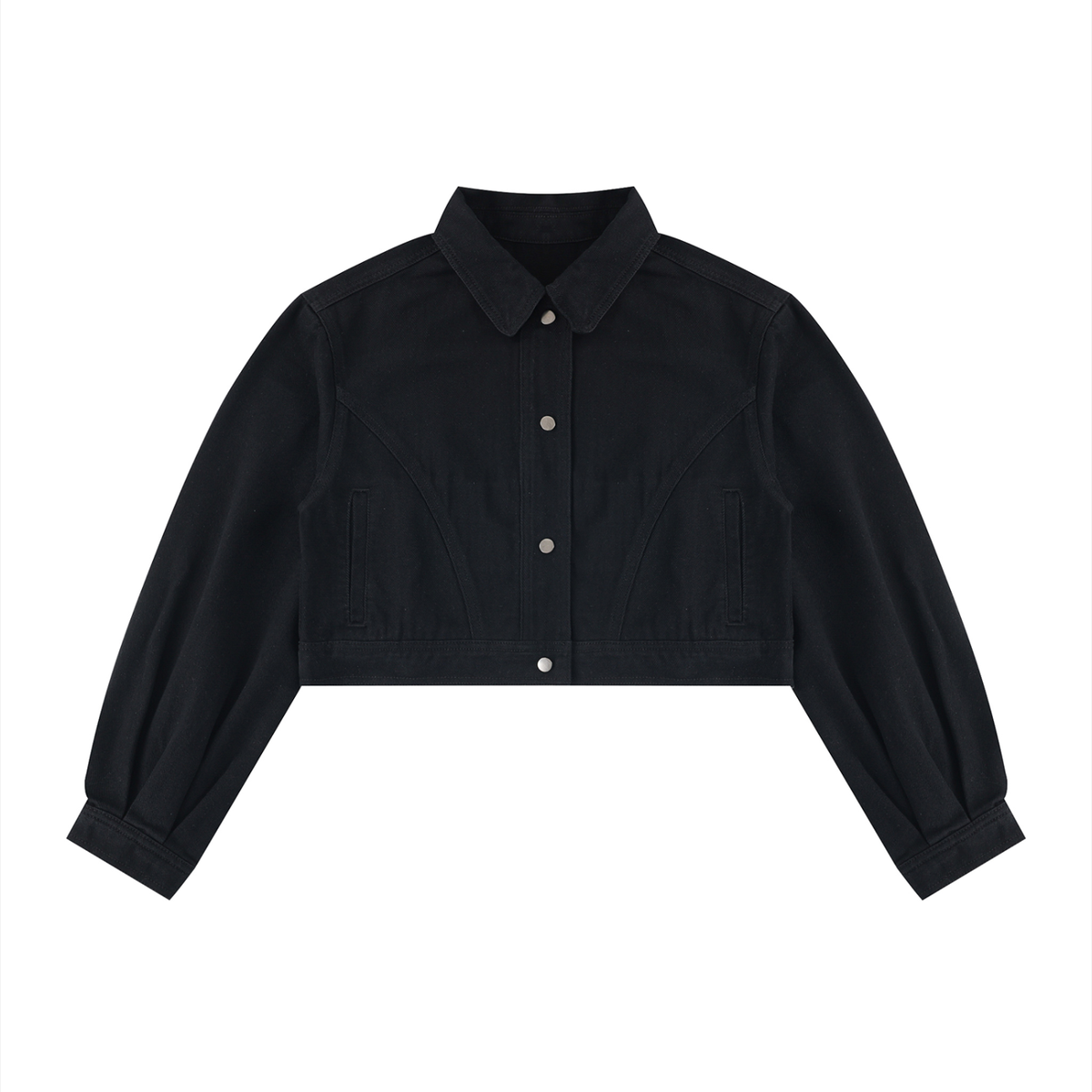 Sloane Cropped Denim Jacket