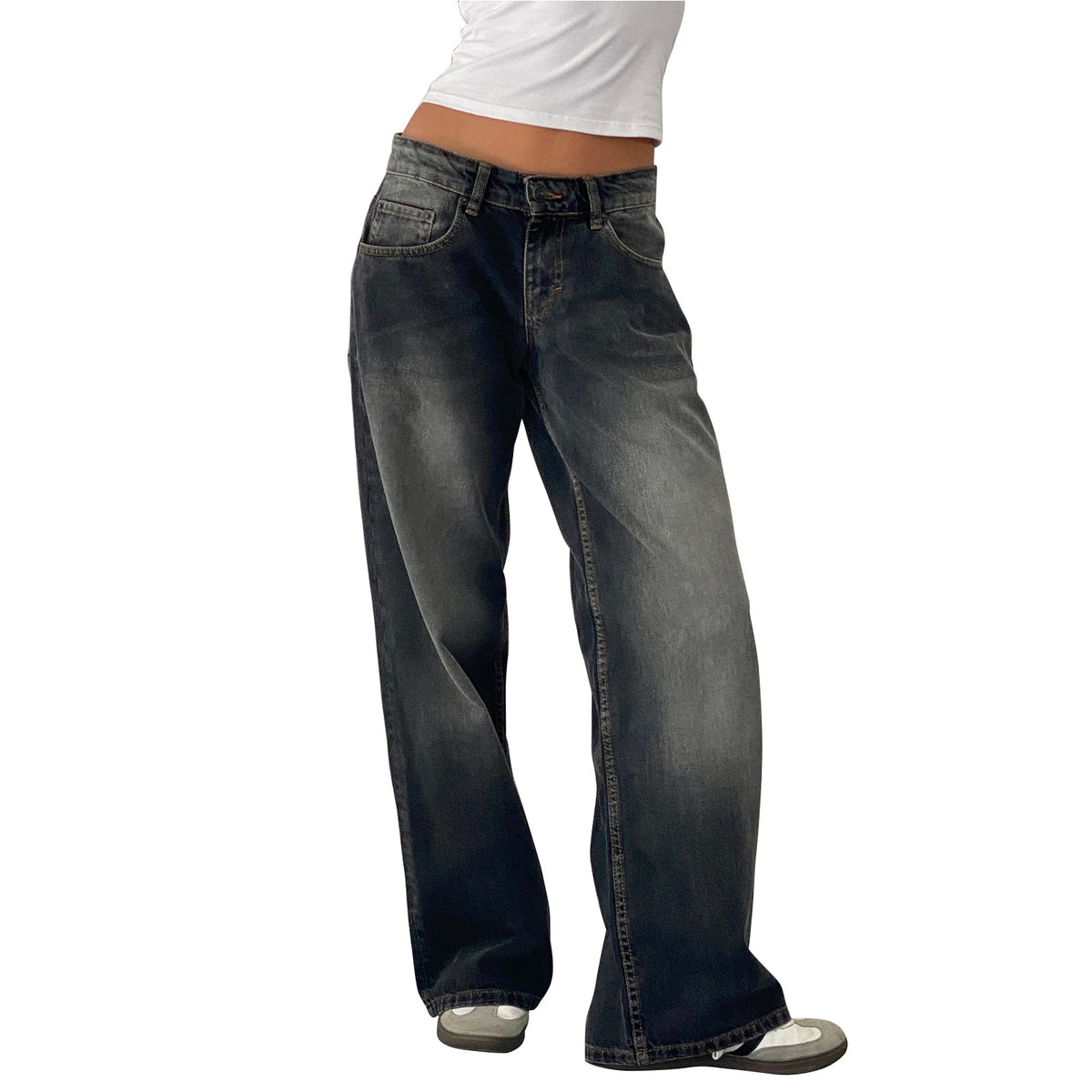 Womens Denim Trousers