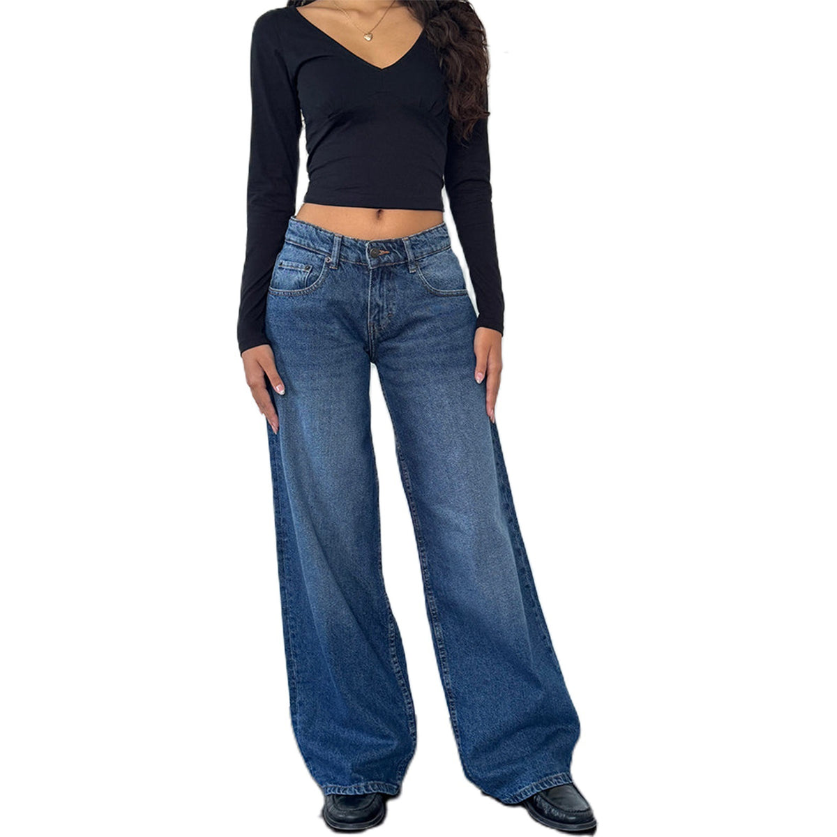 Womens Denim Trousers