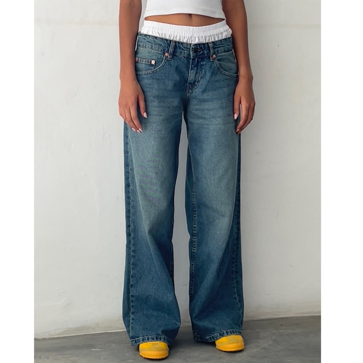 Womens Denim Trousers