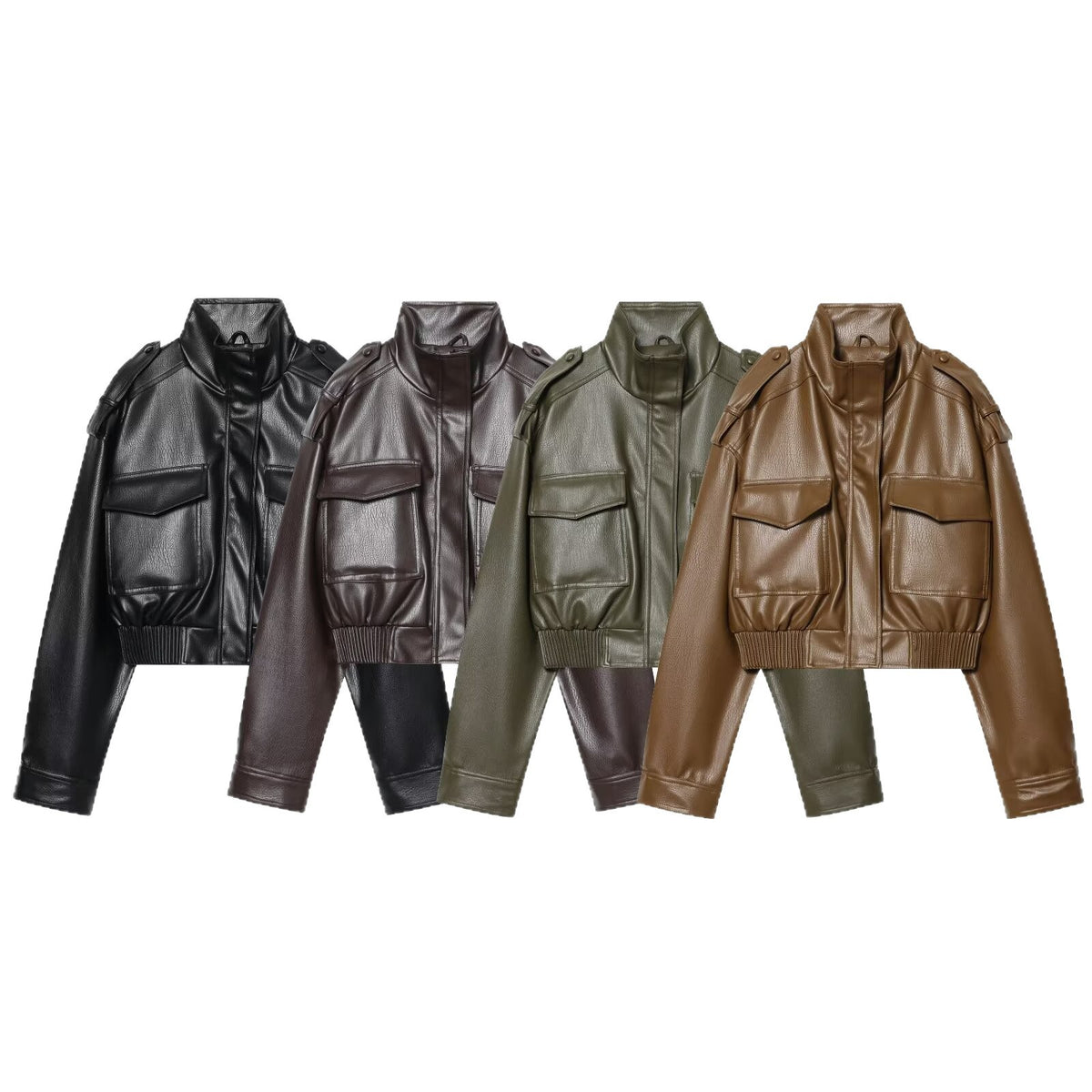 Retro Motorcycle Jacket for Women